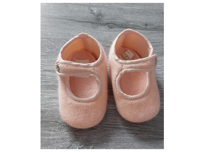 Chaussons Hermès Pif o Galop cachemire rose - vue 2