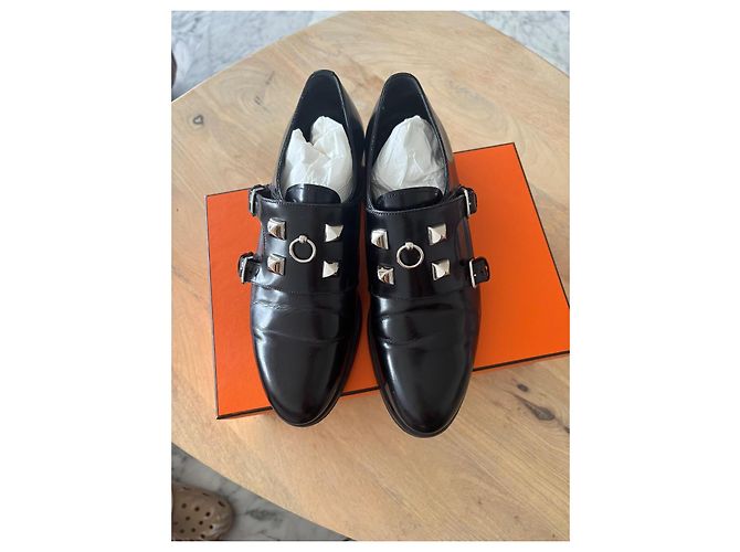 Hermès Scarpe hermes in ottime condizioni 41 Nero - vista 2