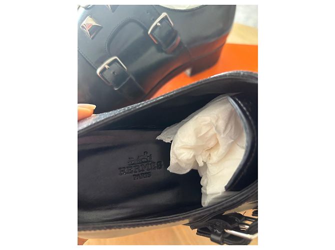 Hermès Scarpe hermes in ottime condizioni 41 Nero - vista 3