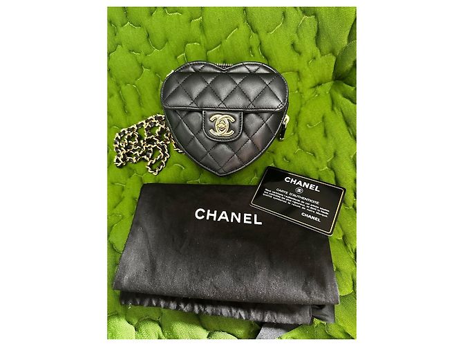 Timeless Chanel Cuore Mini Senza Tempo Nero - vista 10