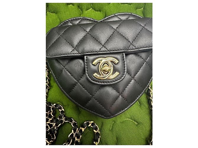Timeless Chanel Cuore Mini Senza Tempo Nero - vista 3