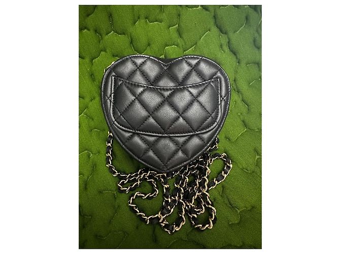 Timeless Chanel Cuore Mini Senza Tempo Nero - vista 4