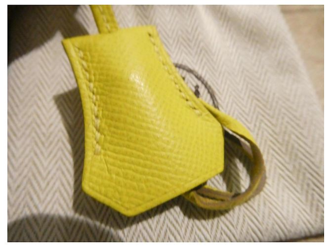 Clochette y tirador Hermès para bolso Kelly, Birkin, con su dustbag - vista 3