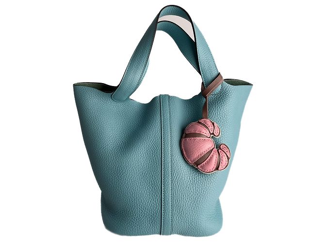 Autre Marque Charm Leather Croissant Multicolor Pink - view 2