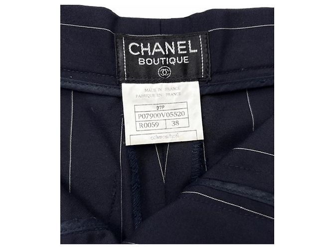 Conjunto de Calça Chanel Azul marinho - vista 11