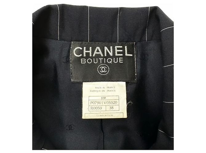Conjunto de Calça Chanel Azul marinho - vista 8