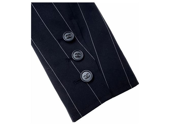 Conjunto de Calça Chanel Azul marinho - vista 9