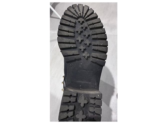 Autre Marque Musette Lesther Lederstiefel schwarz - Ansicht 6