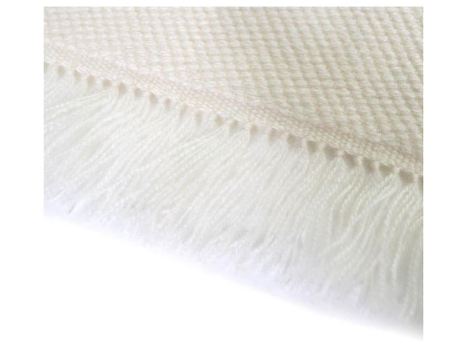 Sciarpa in cashmere Chevron Zoom di Hermès Crudo - vista 5