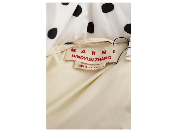 Chaqueta de plumas blanca Marni X Dingyun Zhang Oversized Blanco - vista 5