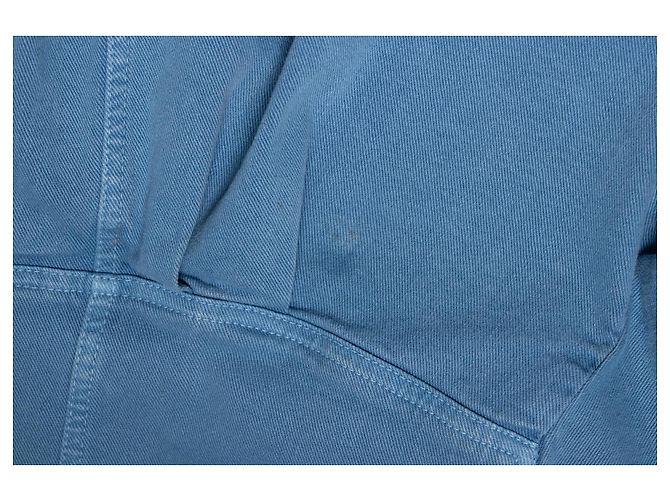 Abrigo de denim azul 17S de Chanel - vista 9