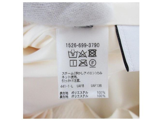 Autre Marque Vestido Camisón de Jacquard United Arrows Beige Crudo - vista 8