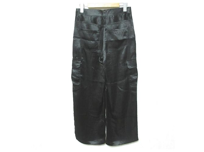 Theory CRUSHED ACETATE Satin Pants - view 2