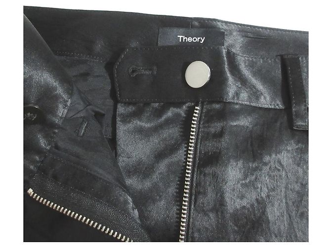Theory CRUSHED ACETATE Satin Pants - view 5