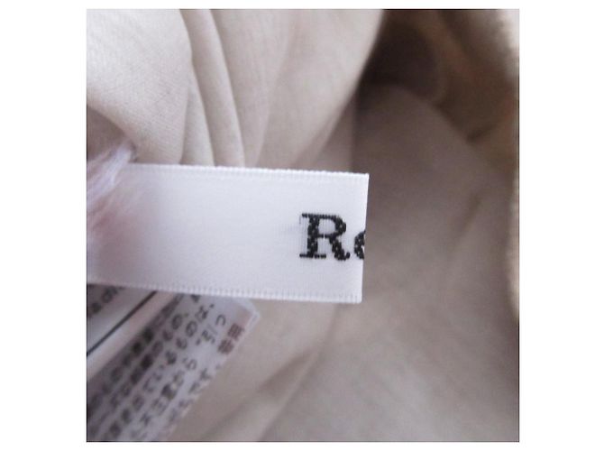 Autre Marque Rene Leinenkleid Beige - Ansicht 10