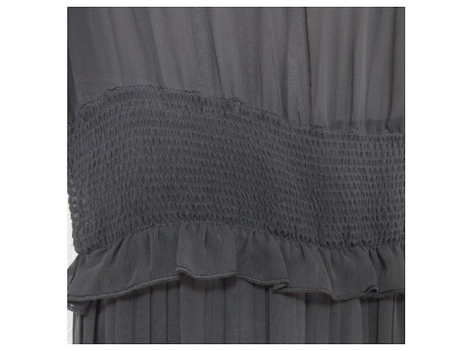 Autre Marque Abito con pieghe smock FURFUR Grigio - vista 6