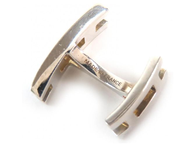 Hermès HERMES H Logo Cufflinks - view 6