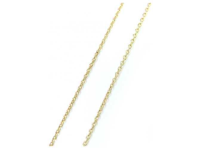 Fendi F Gold-Halskette mit Kristallen - Ansicht 5