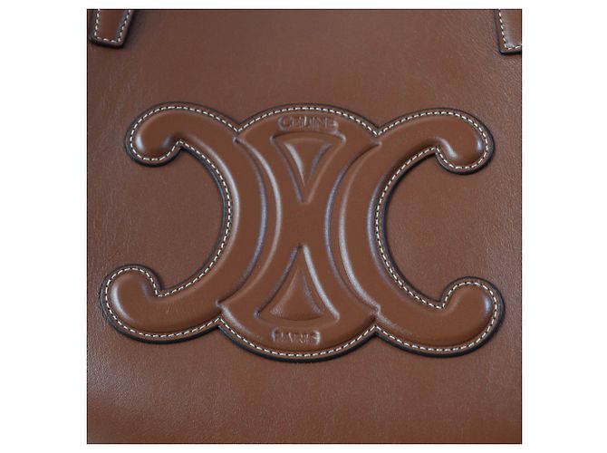 Céline Borsa Tote Media Celine Cuir Triomphe Coufun - vista 10