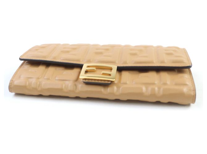 Fendi Baguette Continental Lange Geldbörse Braun - Ansicht 4