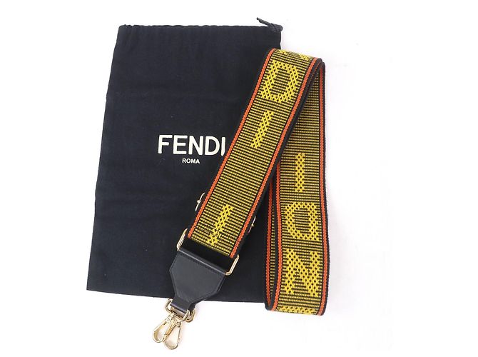 Fendi 8AV386 Cintura Tu Logo Pelle Spalla Multicolore - vista 2
