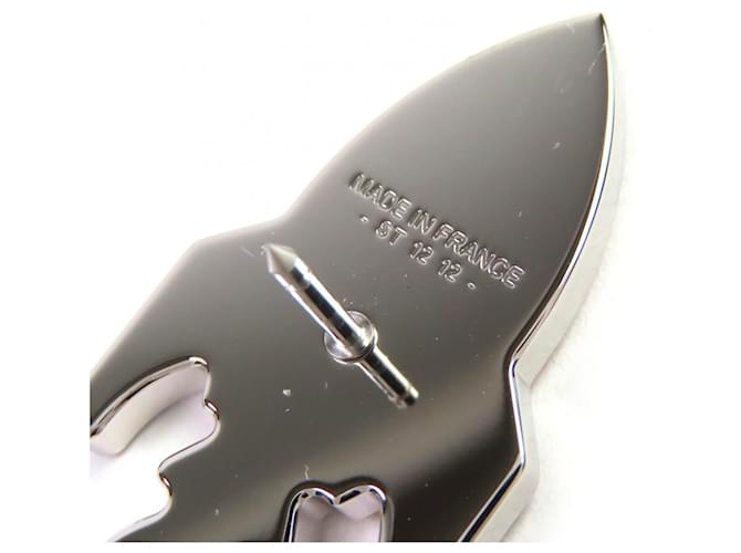 Hermès Spilla HERMES Space H Crude Celle Argento Multicolore - vista 5