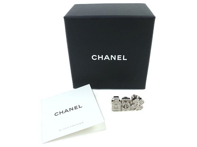 Set di spille a forma di quadrifoglio Chanel Argento - vista 2