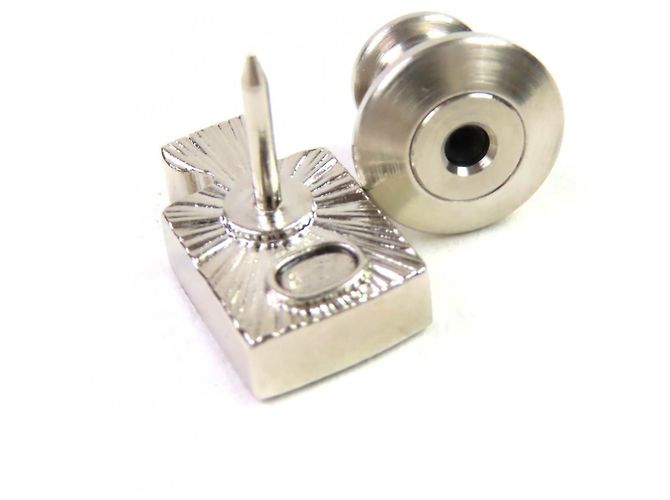Set di spille a forma di quadrifoglio Chanel Argento - vista 7