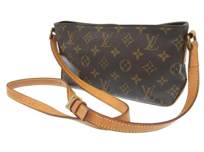 Borsa a Spalla Trotter Monogram Louis Vuitton Monogramma - vista 2