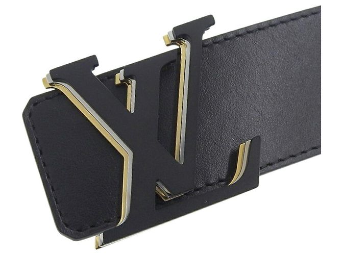 Louis Vuitton LV Optic Reversible Belt Black Dark grey - view 3