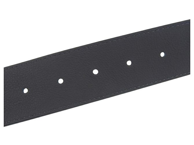 Louis Vuitton LV Optic Reversible Belt Black Dark grey - view 6