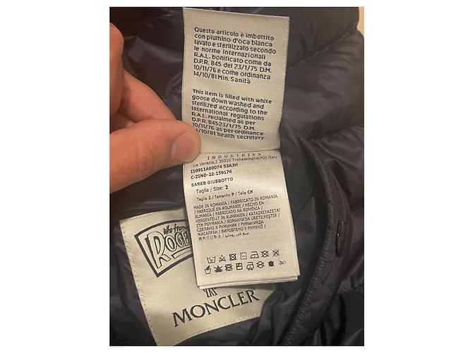 Moncler x Disney “Who Framed Roger Rabbit” Limitierte Edition – Wendbarer Teddy (2023) Blau - Ansicht 16