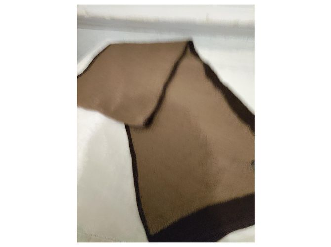 Sciarpa reversibile Cyrillus in baby alpaca marrone Marrone chiaro Marrone scuro - vista 3