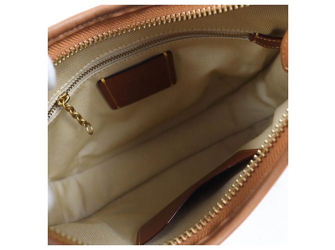 Borsa in pelle Ergo COACH C2265 Marrone - vista 7