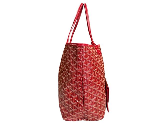 Borsa Tote Goyard Saint Louis PM Rosso - vista 3