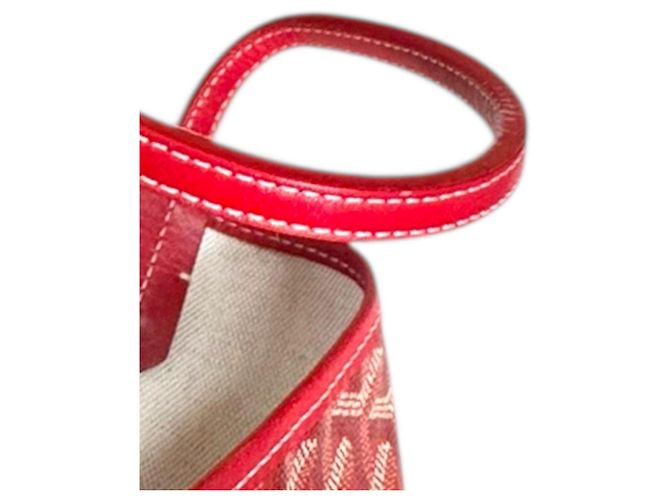 Borsa Tote Goyard Saint Louis PM Rosso - vista 9