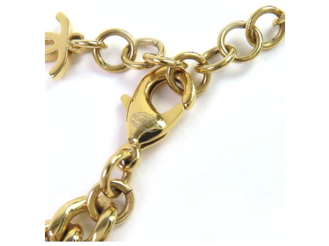 Collana choker in perle glitter Coco Mark Star di Chanel C24C Bianco D'oro - vista 7