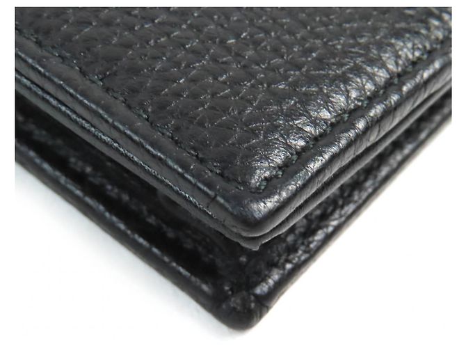 Bulgari BVLGARI Octo Leather Bifold Long Wallet Black - view 4