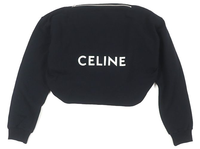 Céline Borsa Sweat Media Celine Nero - vista 9