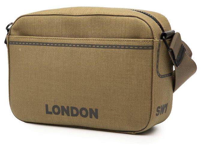 Burberry Braune Canvas Paddy Umhängetasche Khaki - Ansicht 2