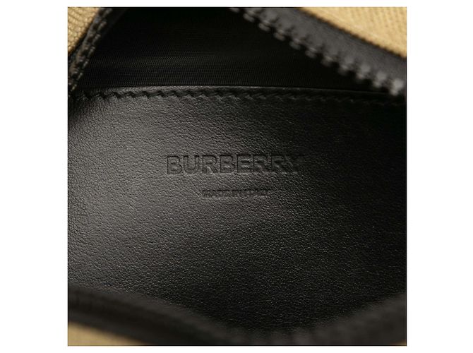 Burberry Braune Canvas Paddy Umhängetasche Khaki - Ansicht 5