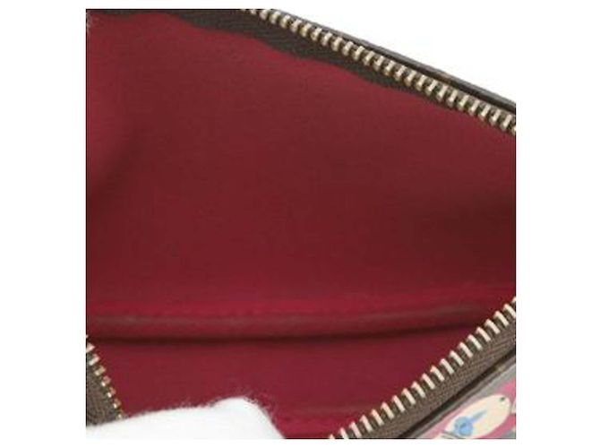 Mini Pochette Accessoires Vivienne Natale in Monogramma Marrone Louis Vuitton - vista 4