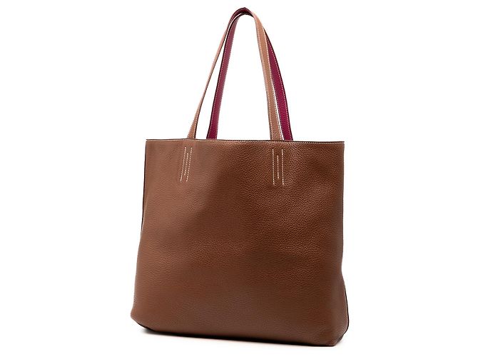 Hermès Brown Clemence Double Sens 36 Marrone - vista 2