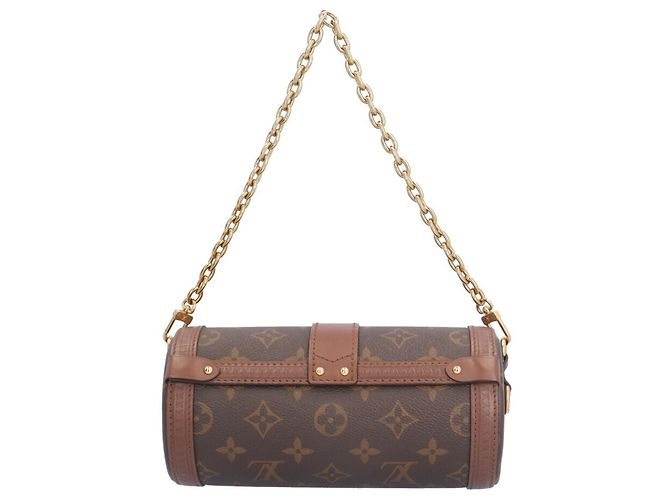 Borsa a Spalla Papillon Trunk Monogram Louis Vuitton Marrone - vista 3