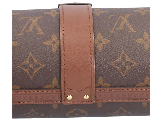 Borsa a Spalla Papillon Trunk Monogram Louis Vuitton Marrone - vista 7