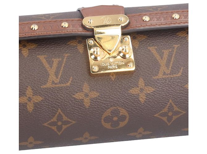 Borsa a Spalla Papillon Trunk Monogram Louis Vuitton Marrone - vista 8