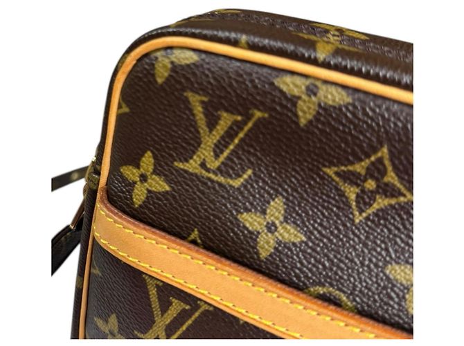 Borsa a Spalla Monogram Danube di Louis Vuitton Marrone - vista 10