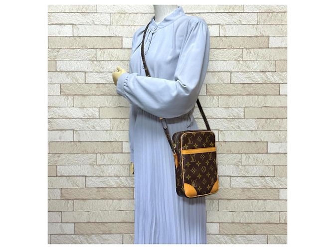Borsa a Spalla Monogram Danube di Louis Vuitton Marrone - vista 2