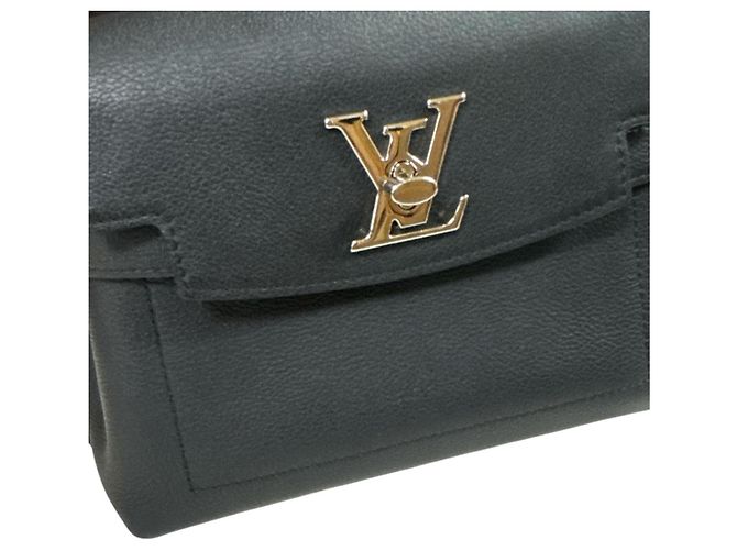 Borsa a Spalla Lock Me Ever MINI di Louis Vuitton Nero - vista 10