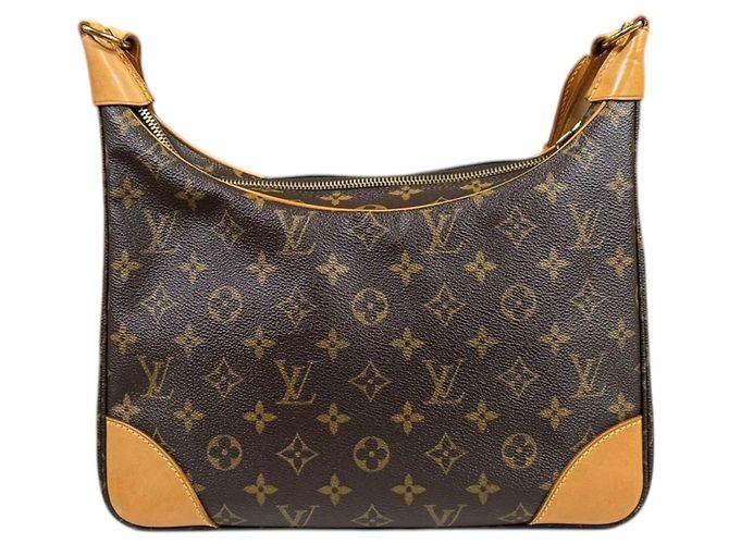 Borsa a Spalla Boulogne 30 Monogram Louis Vuitton Marrone - vista 3